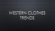 Western Clothing Trends