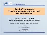 Das DaF-Netzwerk: Eine europ