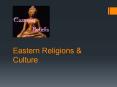 Eastern Religions PowerPoint PPT Presentation
