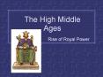 The High Middle Ages PowerPoint PPT Presentation