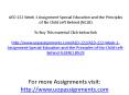 AED 222 Week 1 Assignment Special Education and the Principles of No Child Left Behind (NCLB) PowerPoint PPT Presentation
