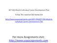 AET 550 Week 6 Individual Career Development Plan PowerPoint PPT Presentation