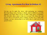 Living Apartments For Rnt In Dothan, AL
