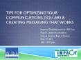 Tips for Optimizing Your Communications Dollars PowerPoint PPT Presentation