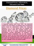 Diamond Pricing PowerPoint PPT Presentation