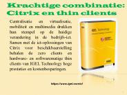 Krachtige combinatie: Citrix en thin clients
