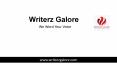 Writerz Galore – We Word Your Voice PowerPoint PPT Presentation