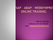 sap abap web dynpro