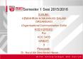 Semester 1 Sesi 2015/2016 PowerPoint PPT Presentation