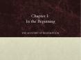 Chapter 1: In the Beginning PowerPoint PPT Presentation