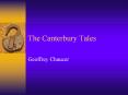 The Canterbury Tales PowerPoint PPT Presentation