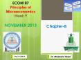 ECON107 Principles of Microeconomics Week 9 NOVEMBER 2013 PowerPoint PPT Presentation