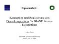 Diplomarbeit:  Konzeption und Realisierung von Dienstkomposition f PowerPoint PPT Presentation
