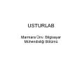 USTURLAB PowerPoint PPT Presentation