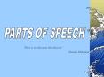 PARTS OF SPEECH PowerPoint PPT Presentation