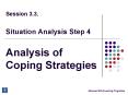Session 3.3. Situation Analysis Step 4 Analysis of Coping Strategies PowerPoint PPT Presentation