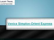 Venice Simplon-Orient-Express