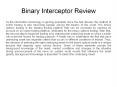 Binary Interceptor System Review - Is It Legit? PowerPoint PPT Presentation