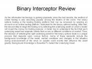 Binary Interceptor System Review - Is It Legit?