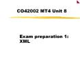 CO42002 MT4 Unit 8 PowerPoint PPT Presentation