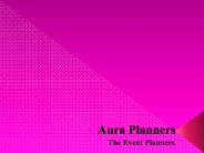 Event planning business plan executive summary