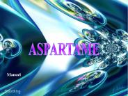 L'ASPARTAME, le tueur silencieux
