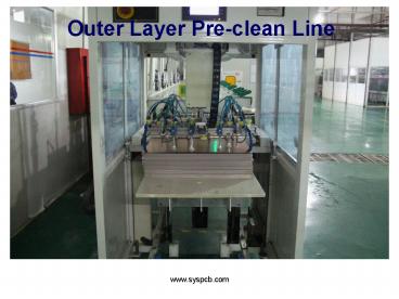 PCB process Equipment show of SysPCB