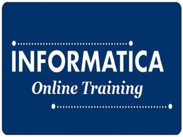 informatica Online Training Institute in India,USA,UK,Canada.