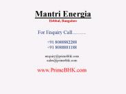 Mantri Energia, 2-3 BHK, Hebbal, Bangalore