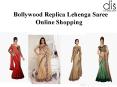 Online Bollywood Replica Lehenga Saree - Da India Shop