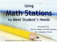 Using Math Stations to Meet Student PowerPoint PPT Presentation