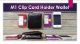 M1 Clip Card Holder Wallet PowerPoint PPT Presentation