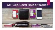 M1 Clip Card Holder Wallet