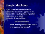 Simple Machines
