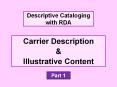 Carrier Description PowerPoint PPT Presentation