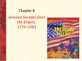 America Secedes from the Empire, 1775 PowerPoint PPT Presentation