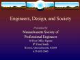 Engineers,%20Design,%20and%20Society PowerPoint PPT Presentation