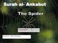 Surah al-`Ankabut PowerPoint PPT Presentation