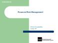Financial Risk Management PowerPoint PPT Presentation
