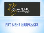 Pet Urns Keepsakes