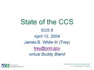 State of the CCS