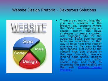 Website Design Pretoria