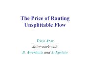 The Price of Routing Unsplittable Flow