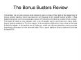 The Bonus Busters Binary Options PowerPoint PPT Presentation