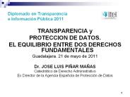 Diplomado en Transparencia e Informaci