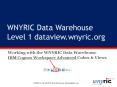 WNYRIC Data Warehouse Level 1 dataview.wnyric.org PowerPoint PPT Presentation