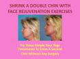 Facelift Workouts To Get Rid Of A Double Chin PowerPoint PPT Presentation