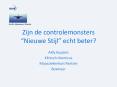 Zijn de controlemonsters  PowerPoint PPT Presentation