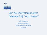 Zijn de controlemonsters 
