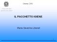 IL PACCHETTO IGIENE PowerPoint PPT Presentation